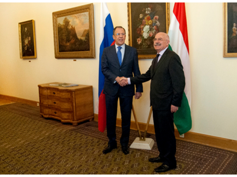 Szergej Lavrov orosz külügyminiszter budapesti látogatása