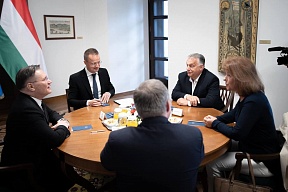 Alexey Likhachev «Roszatom» Atomenergetikai Állami Vállalatcsoport vezérigazgatója találkozott Orbán Viktor Magyarország Miniszterelnökével és Szijjártó Péter Magyarország Külgazdasági és Külügyminiszterével június 5.-én Budapesten