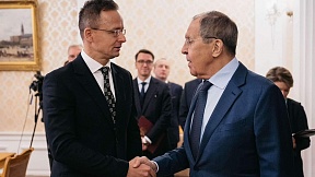 Szergej Lavrov nyitóbeszéde Szijjártó Péter külügyminiszterrel folytatott megbeszélésen, Moszkva, 2024. december 2.