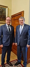 О встрече с председателем Комитета по международным делам Госсобрания Венгрии Ж.Неметом